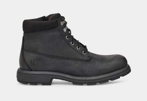 UGG Men's Biltmore Mid Boot Plain Toe - Black